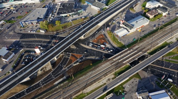 Ülemiste liiklussõlme viadukt-ehitus, Tallinn photo #1